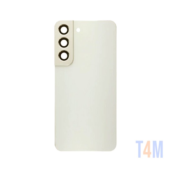 Back Cover with Camera Lens Samsung Galaxy S22 Plus/S906 Cream